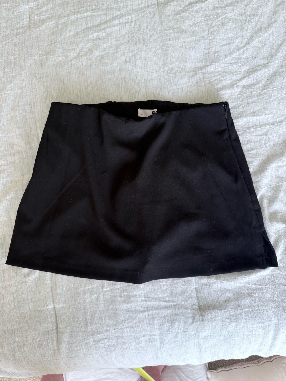 SO Black Mini Skort Large